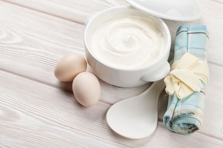 Yogurt and eggs for weight loss on an hourly diet
