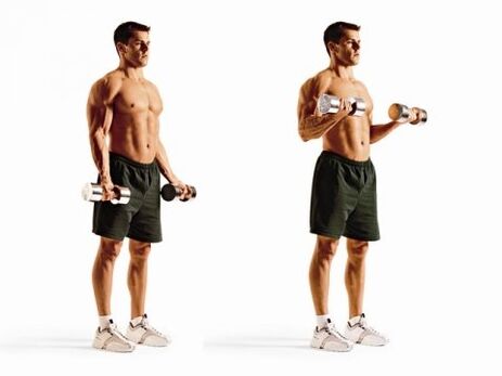 Lift biceps for weight loss